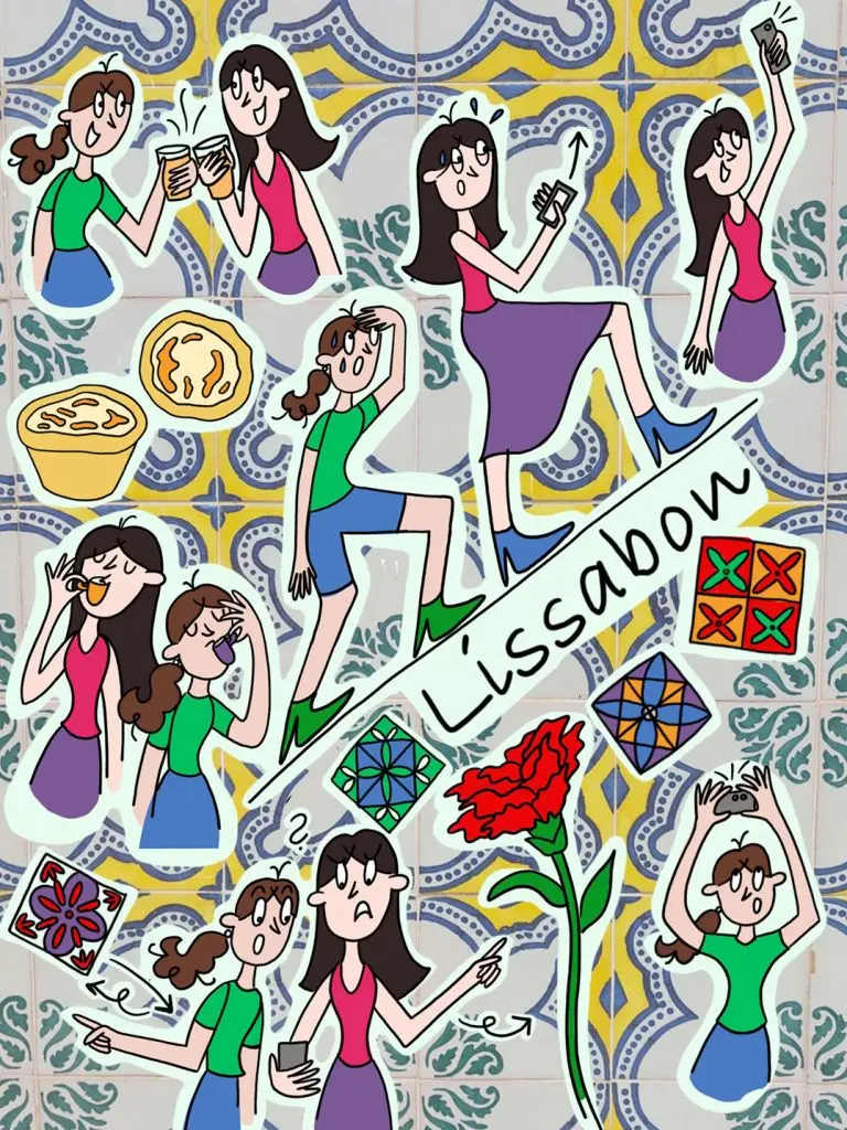 spring-illustration-collage